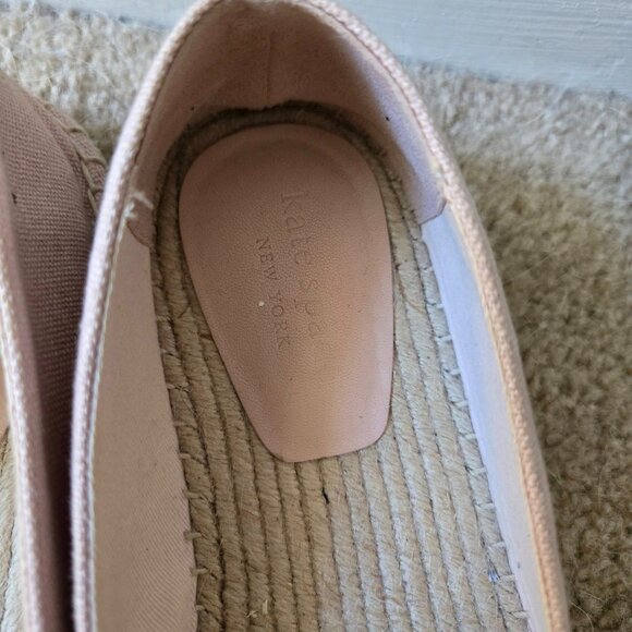 Kate Spade New York Grenada Glasses Espadrilles Size 8B - Picture 7 of 14